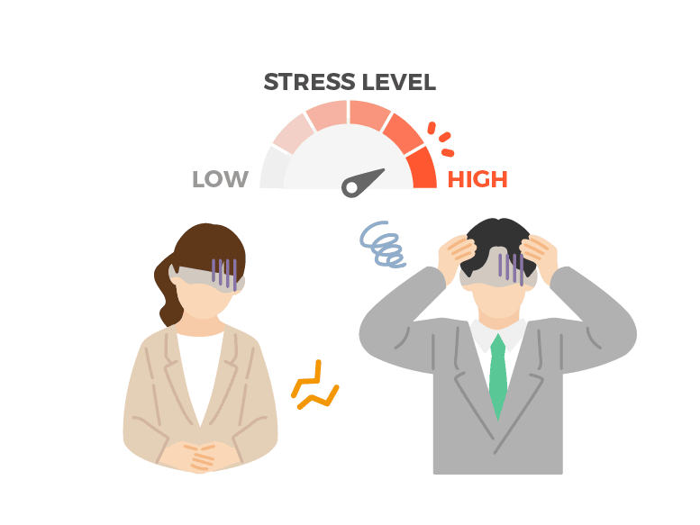早期に対応できず、健康状態が悪化